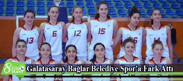 Galatasaray Bağlar Belediye Spor'a Fark Attı 