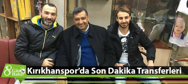 Kırıkhanspor'da Son Dakika Transferleri