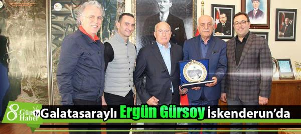 Galatasaraylı Ergün Gürsoy İskenderunda