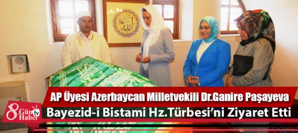 Azeri Milletvekili  Bayezid-i Bistami Hz.Türbesini Ziyaret Etti