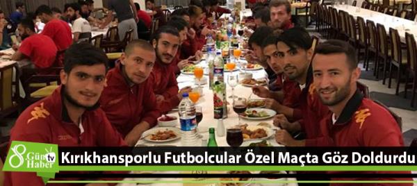 Kırıkhansporlu Futbolcular Özel Maçta Göz Doldurdu