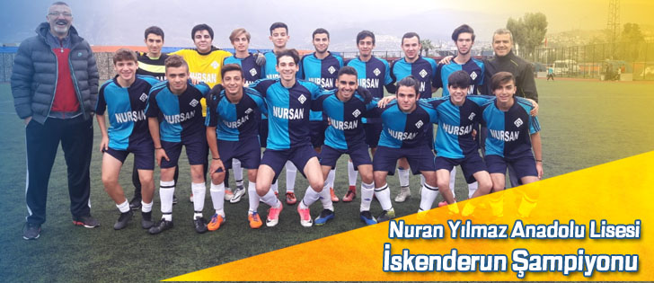 Nuran Yılmaz Anadolu Lisesi İskenderun Şampiyonu   