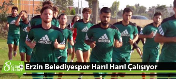 Erzin Belediye Spor Harıl Harıl Çalışıyor