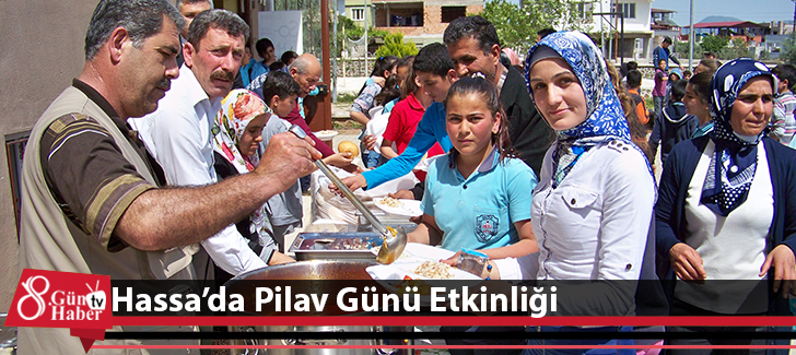 Hassa'da Pilav Günü Etkinliği