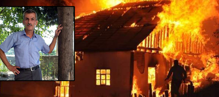 Hatay'da ev yangını: 1 ölü