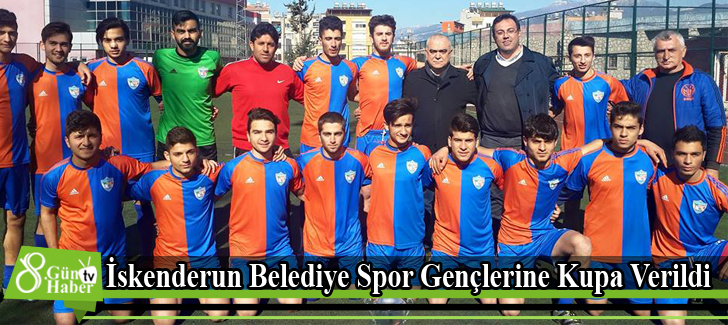 İskenderun Belediye Spor Gençlerine Kupa Verildi