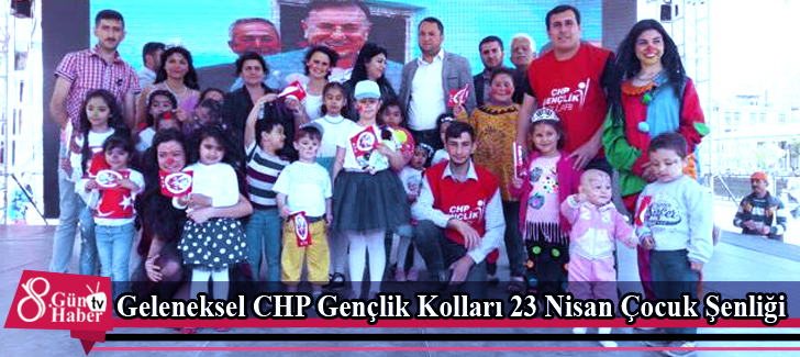 Geleneksel CHP Gençlik Kolları 23 Nisan Çocuk Şenliği