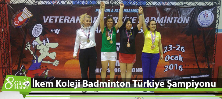 İkem Koleji Badminton Türkiye Şampiyonu