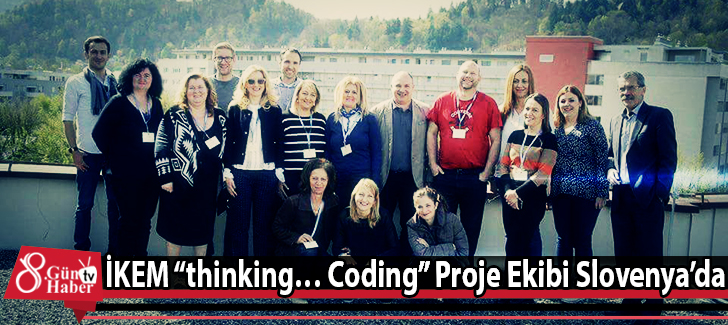 İKEM thinking Coding Proje Ekibi Slovenyada