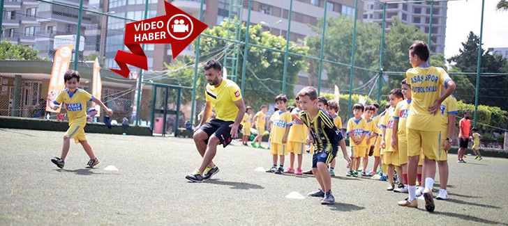 Asaşspor Futbol Okulu Yıldızları Keşfediyor