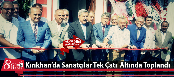 Kırıkhan'da Sanatçılar Tek Çatı Altında Toplandı