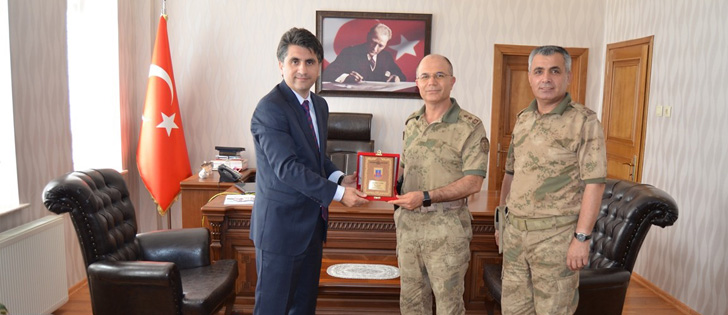 Adana Jandarma Bölge Komutanı Tümgeneral Hacı İlbaşın Ziyareti