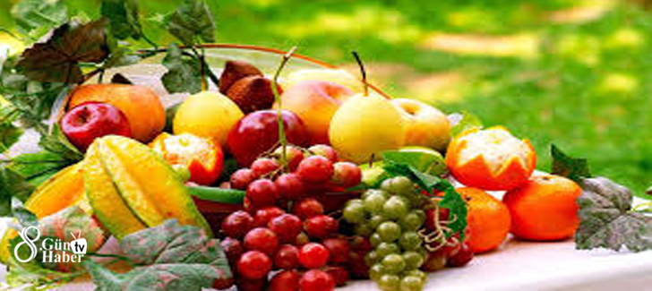 8- Meyve ve sebze yiyin
Sebze ve meyveler metabolizmayı güçlendirir. Vitamin ilaçları yerine koyu yeşil, kırmızı ve sarı sebze ve meyveler tüketmeye özen gösterin.