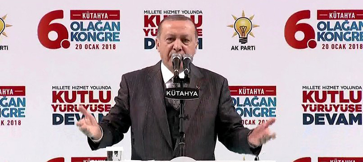 Cumhurbaşkanı Erdoğan: Afrin operasyonu fiilen başladı!.