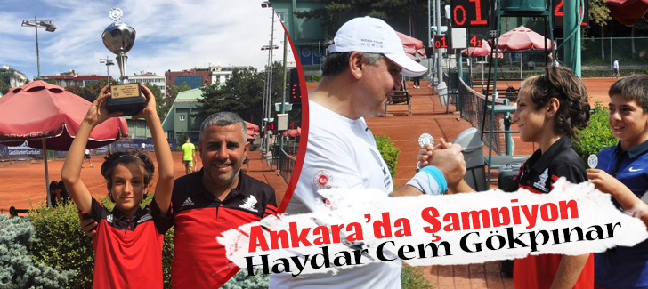 Ankara'da Şampiyon Haydar Cem Gökpınar