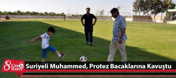 Suriyeli Muhammed, Protez Bacaklarına Kavuştu