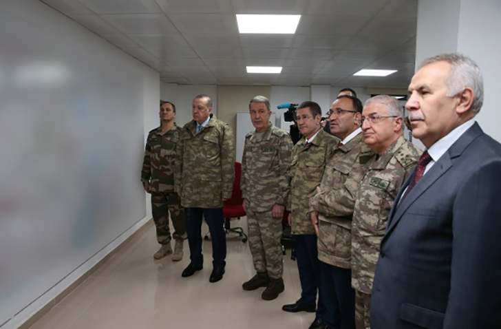 Cumhurbaşkanı Erdoğan Operasyon Bölgesinde