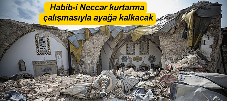 Anadolu'nun ilk camisi Habib-i Neccar kurtarma çalışmasıyla ayağa kalkacak