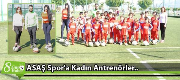 ASAŞ Spor'a Kadın Antrenörler..