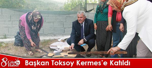 Başkan Toksoy Kermese Katıldı