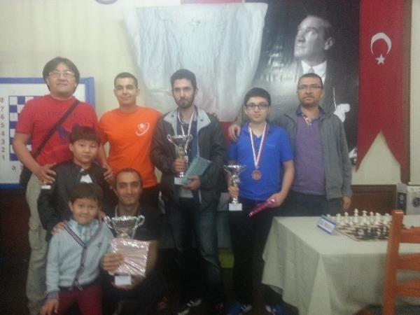 Cumhuriyet Kupası Satranç Turnuvasına 114 Sporcu Katıldı