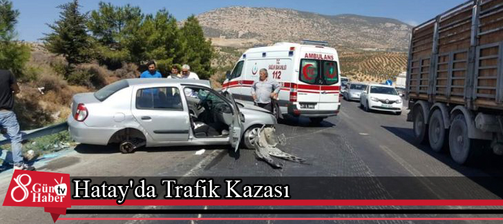 Hatay'da Trafik Kazası