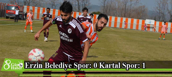 Erzin Belediye Spor: 0 Kartal Spor: 1