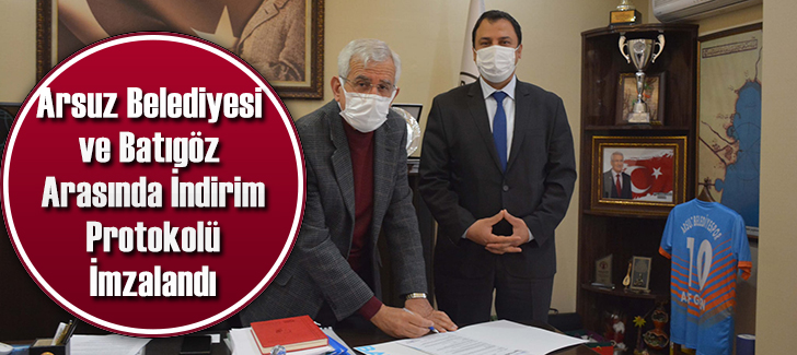 Arsuz Belediyesi ve Batıgöz Arasında İndirim Protokolü İmzalandı