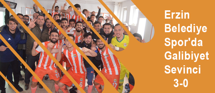 Erzin Belediye Spor'da Galibiyet Sevinci 3-0