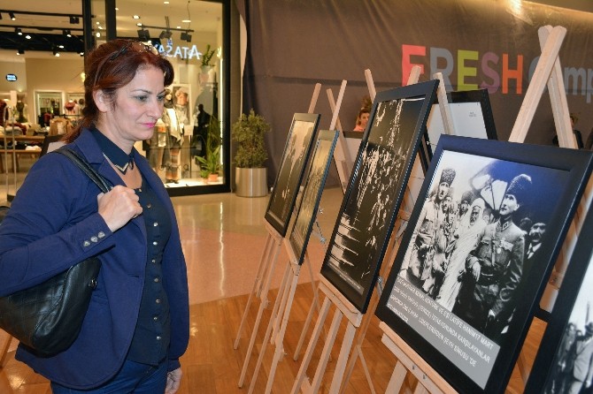 Adana Optimum'da ''Atatürk Fotoğrafları'' Sergisi