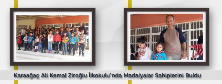 Karaağaç Ali Kemal Ziroğlu İlkokulunda Madalyalar Sahiplerini Buldu 