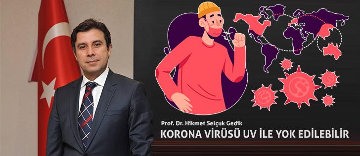Korona virüsü UV ile yok edilebilir