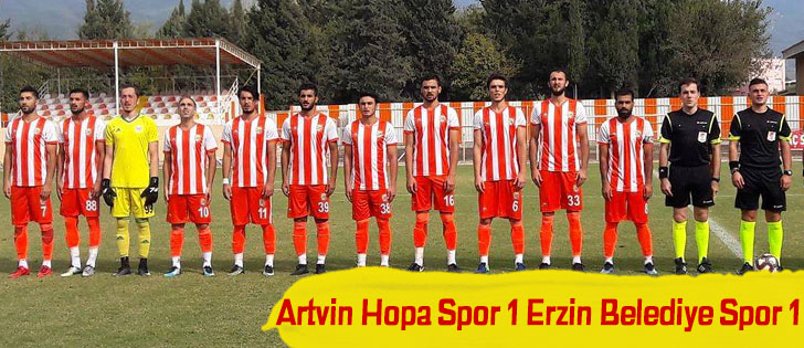 Artvin Hopa Spor 1 Erzin Belediye Spor 1