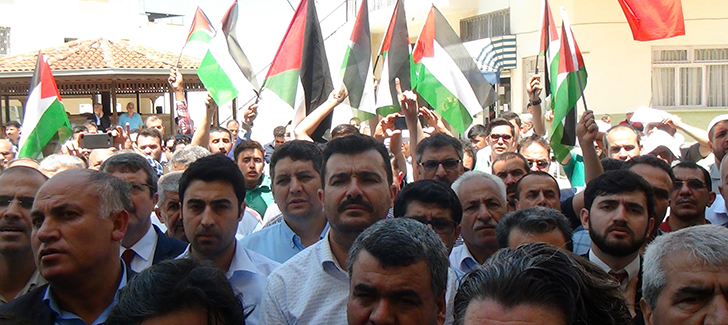 Osmaniye'de 'Kudüs' Protestosu