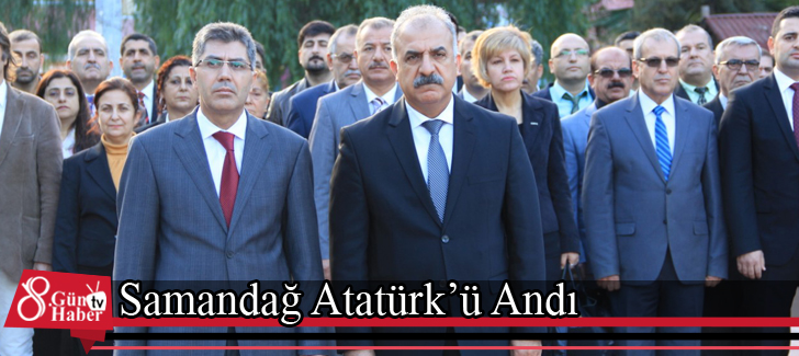 Samandağ Atatürk'ü Andı