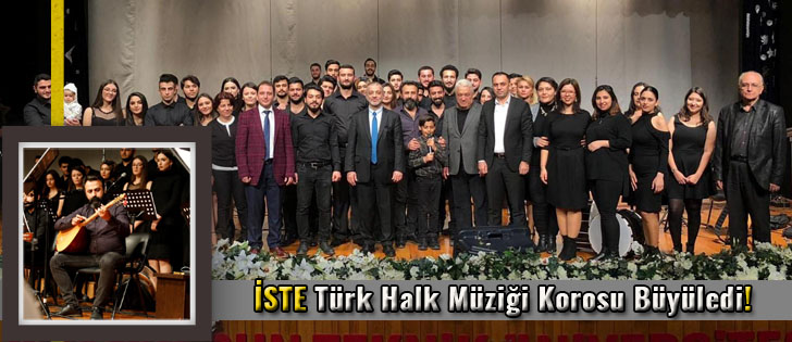 İSTE Türk Halk Müziği Korosu Büyüledi!