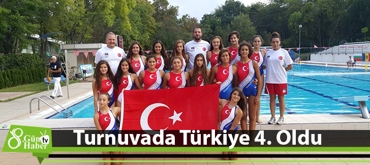 Turnuvada  Türkiye 4. Oldu