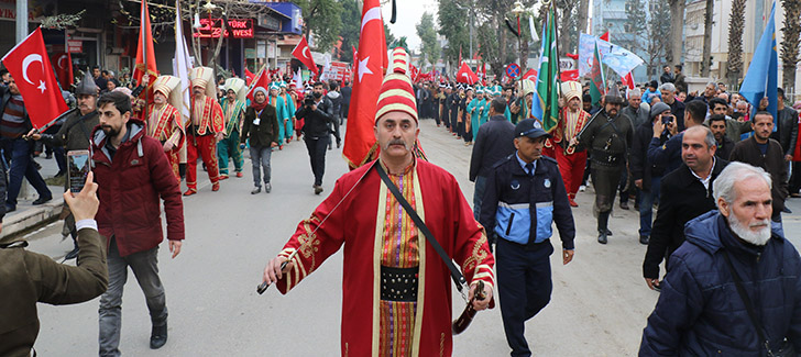 Türkiyenin Her Noktasından Gelen Vatandaşlar Şehitler İçin Yürüdü 