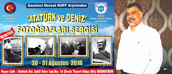 Sarı Zeybekler Derneğinden Atatürk Ve Deniz Temalı Fotoğraf Sergisi 