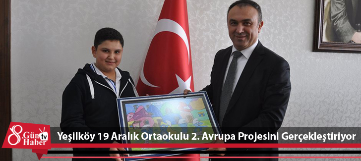 Yeşilköy 19 Aralık Ortaokulu 2. Avrupa Projesini Gerçekleştiriyor