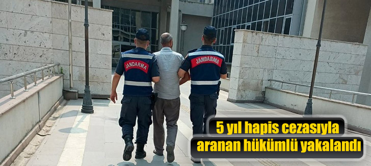 Osmaniye'de 5 yıl hapis cezasıyla aranan hükümlü yakalandı