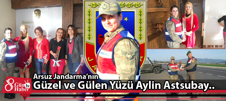 Arsuz Jandarmanın Güzel ve Gülen Yüzü Aylin Astsubay.. 