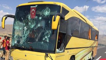 Konya'da çirkin olay! Beşiktaş taraftarlarına saldırı