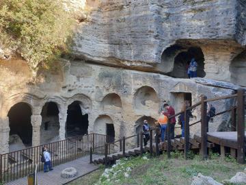Bin esire yaptırılan 'Titus Tüneli'ne 10 ayda 55 bin ziyaretçi
