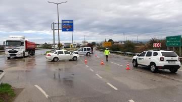 TAG otoyolu Gaziantep yönü trafiğe kapatıldı