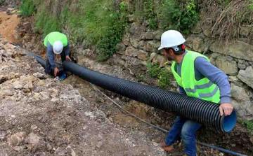 Yaylıca'da Eski Kanal Hatları Yenileniyor