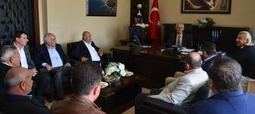 Başkan Güven Arsuz Karaağaçspor Yönetimini Ağırladı