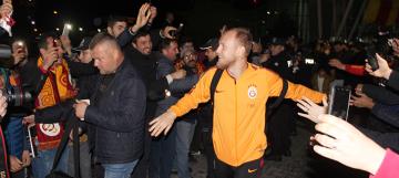 Galatasaray Hatay'a Ulaştı