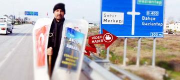 Hak Aramak İçin Ankara'ya Yürüyüş Başlattı