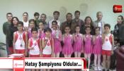 Namık Kemal Orta Okulu öğrencileri Hatay jimnastik yarışmasında şampiyon